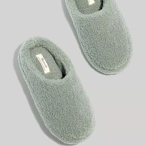 Madewell Sherpa Slippers